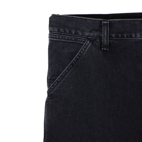 Carhartt WIP Single Knee Pant Black Stone Washed I031245_89_06 Degli Uberti